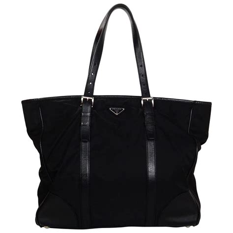 prada black tessuto nylon leather purse|prada nylon purse on sale.